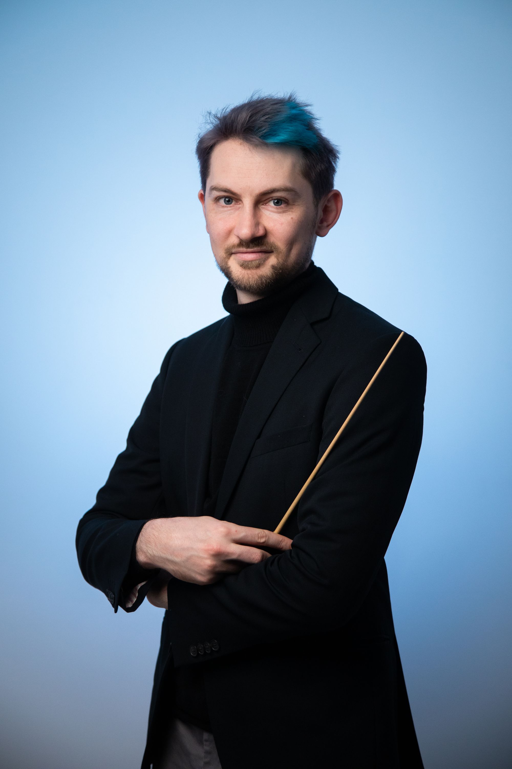 Etienne Haan conducting